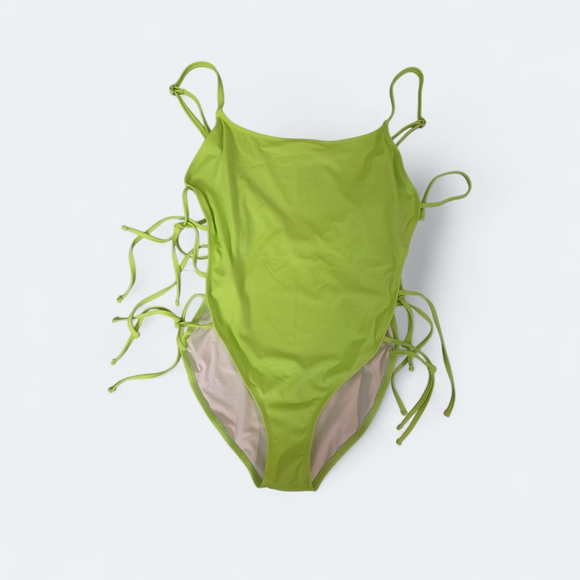 Kittenish Other - Amore Kittenish Lime Green Ladies One Piece Swimsuit Size M